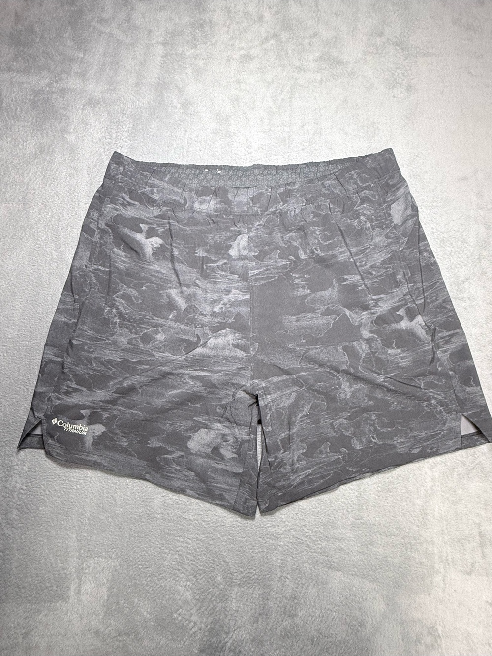 Columbia Women’s Gray Camouflage Athletic Shorts